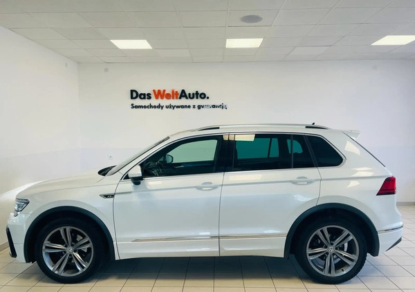 Volkswagen Tiguan cena 114900 przebieg: 84525, rok produkcji 2018 z Człopa małe 781